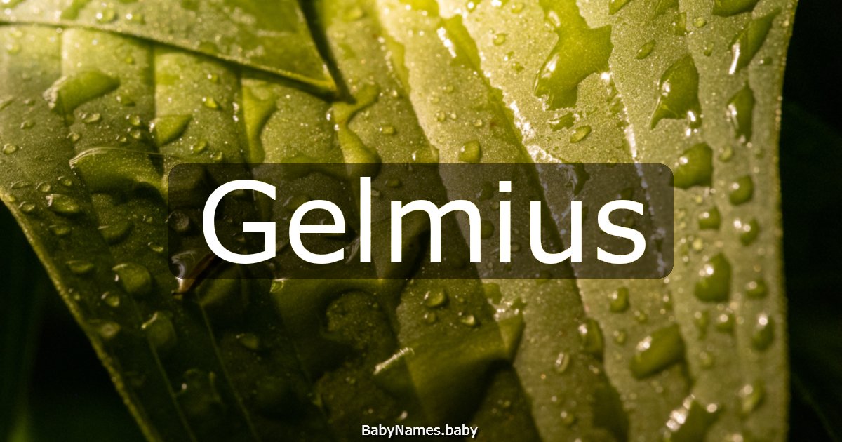 Gelmius