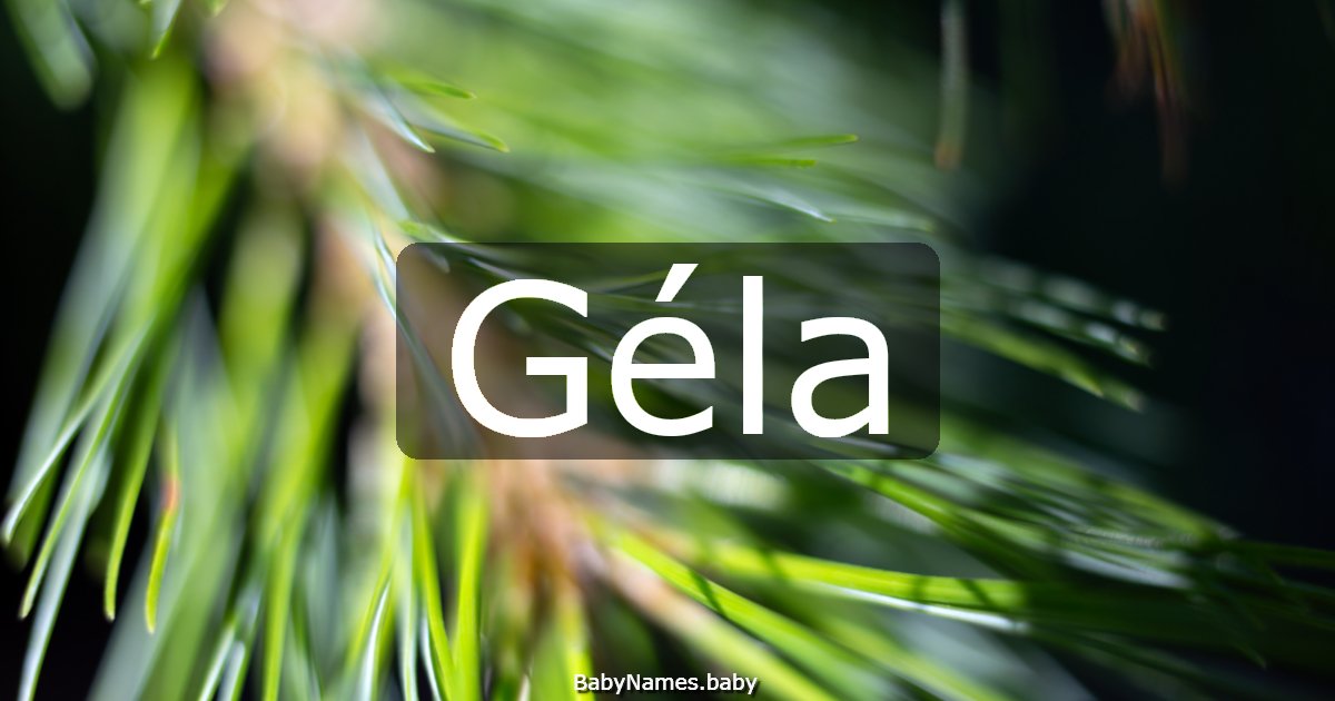 Géla