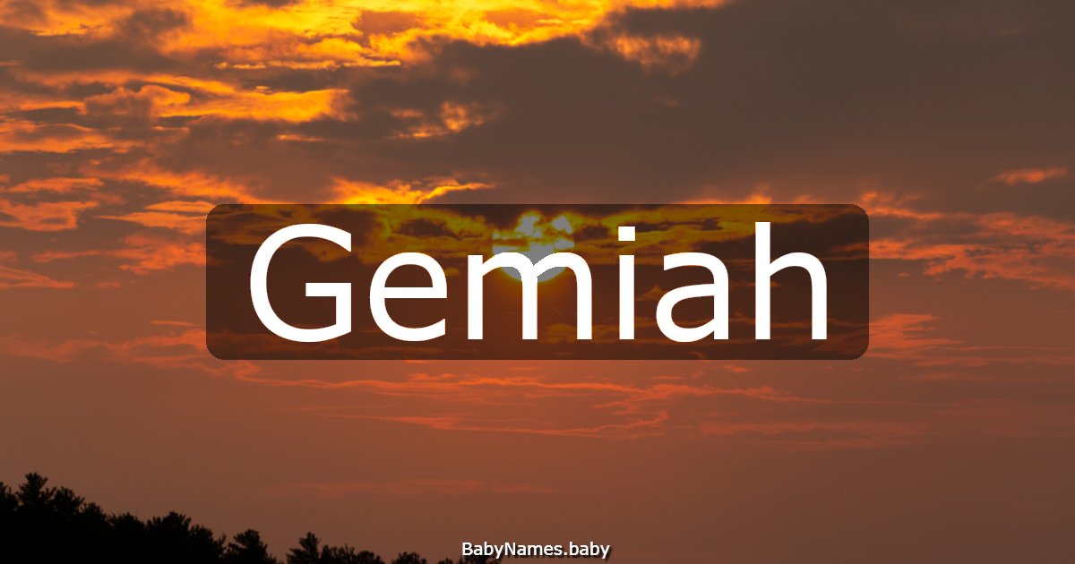 Gemiah