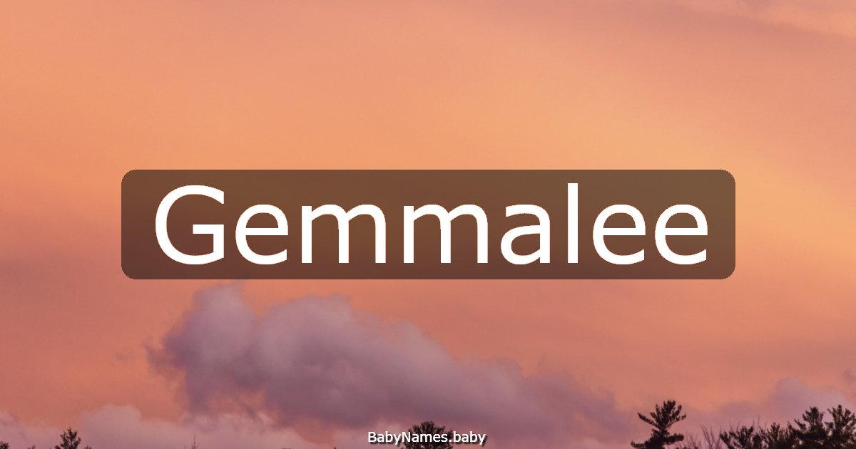 Gemmalee
