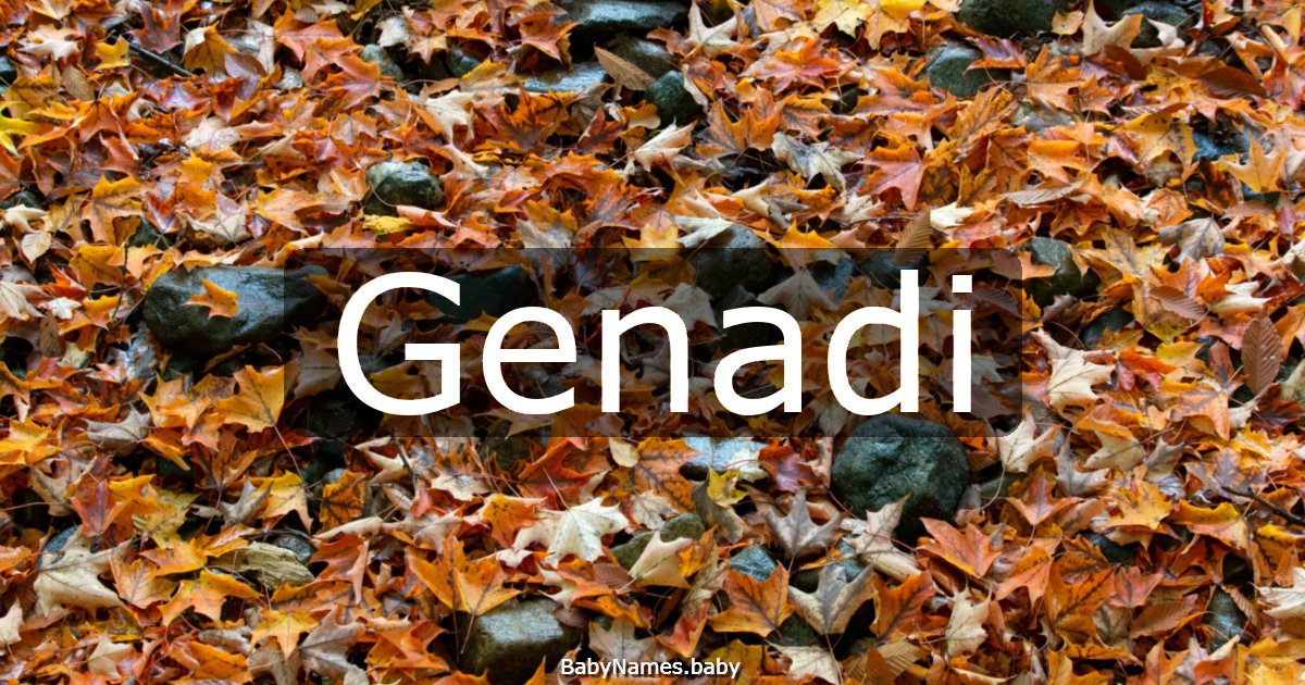 Genadi