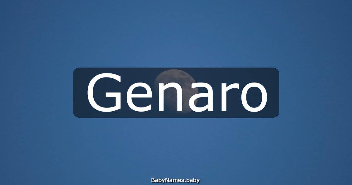Genaro