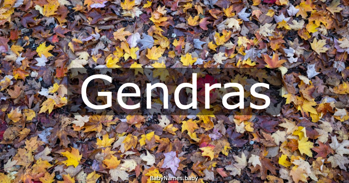 Gendras