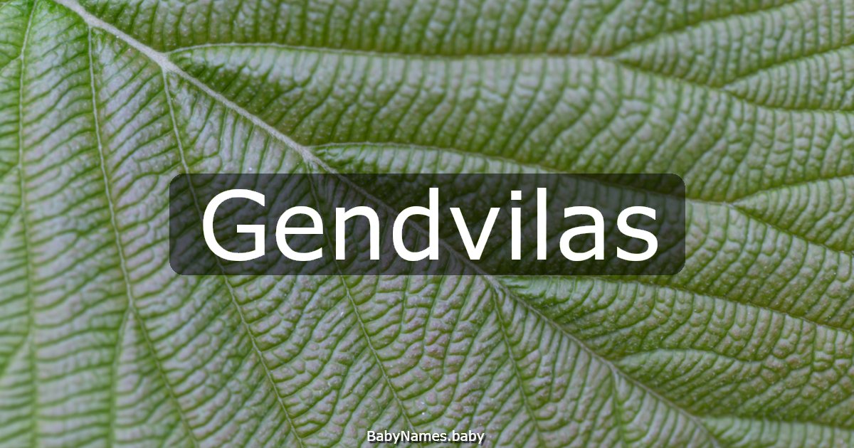 Gendvilas