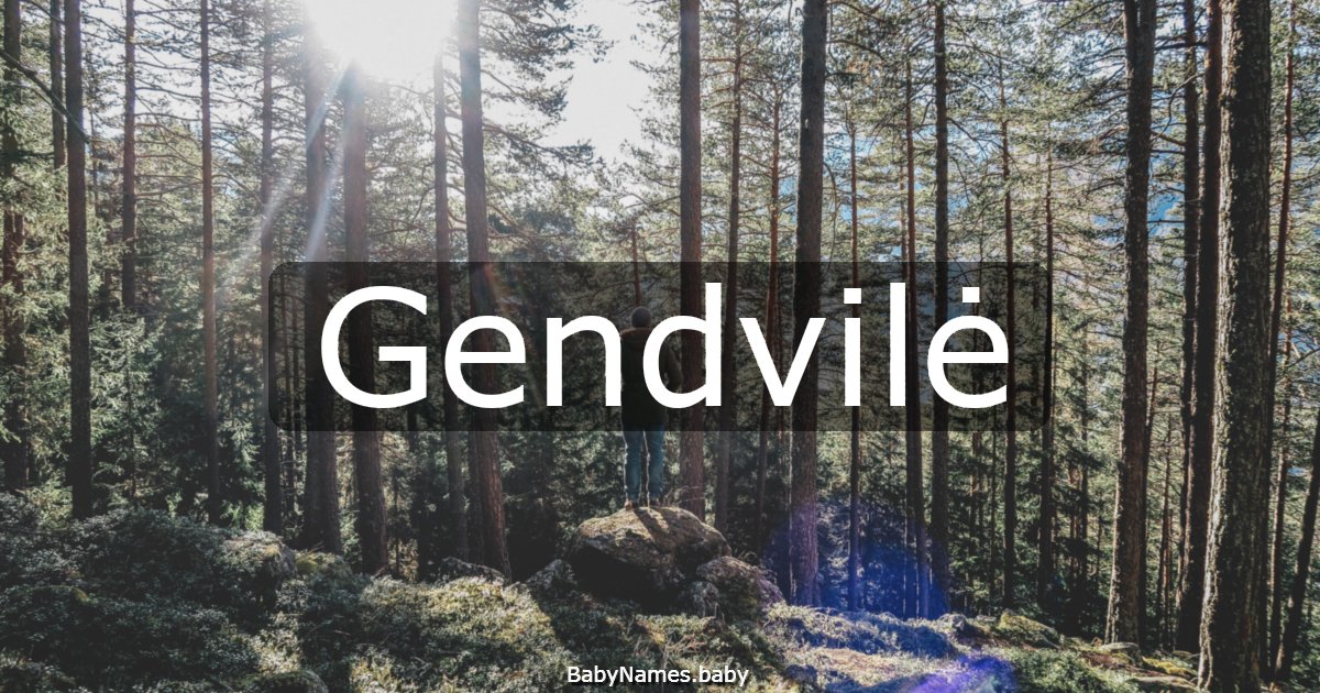 Gendvilė