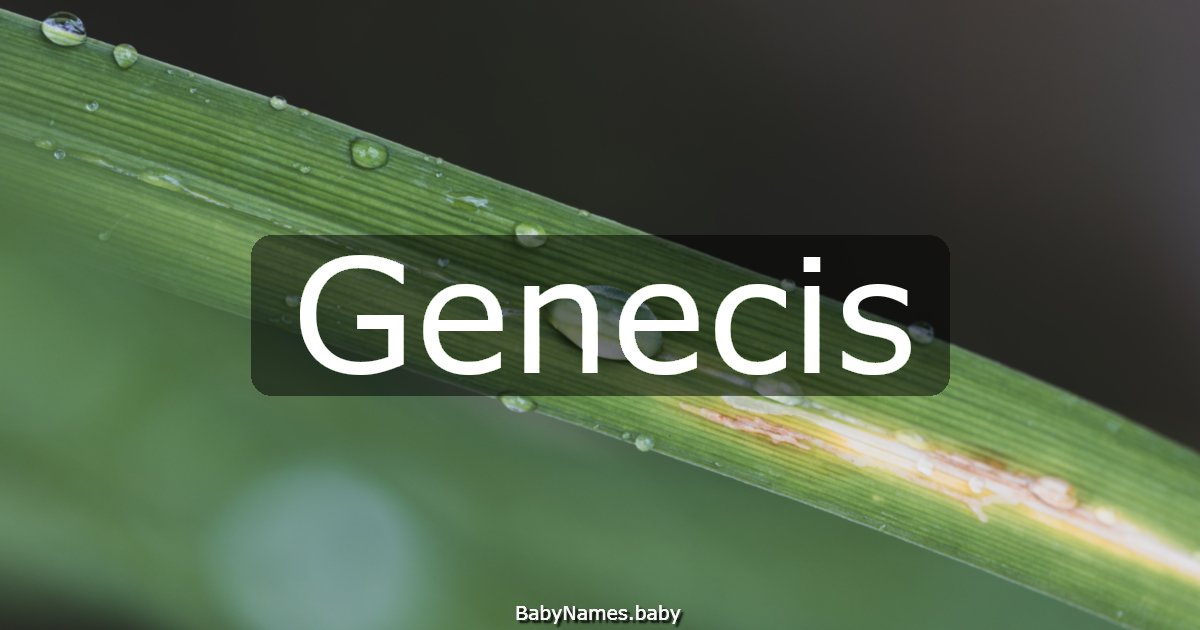 Genecis