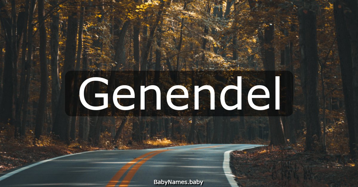 Genendel