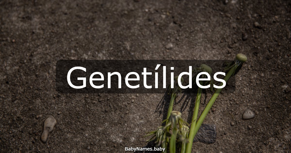 Genetílides