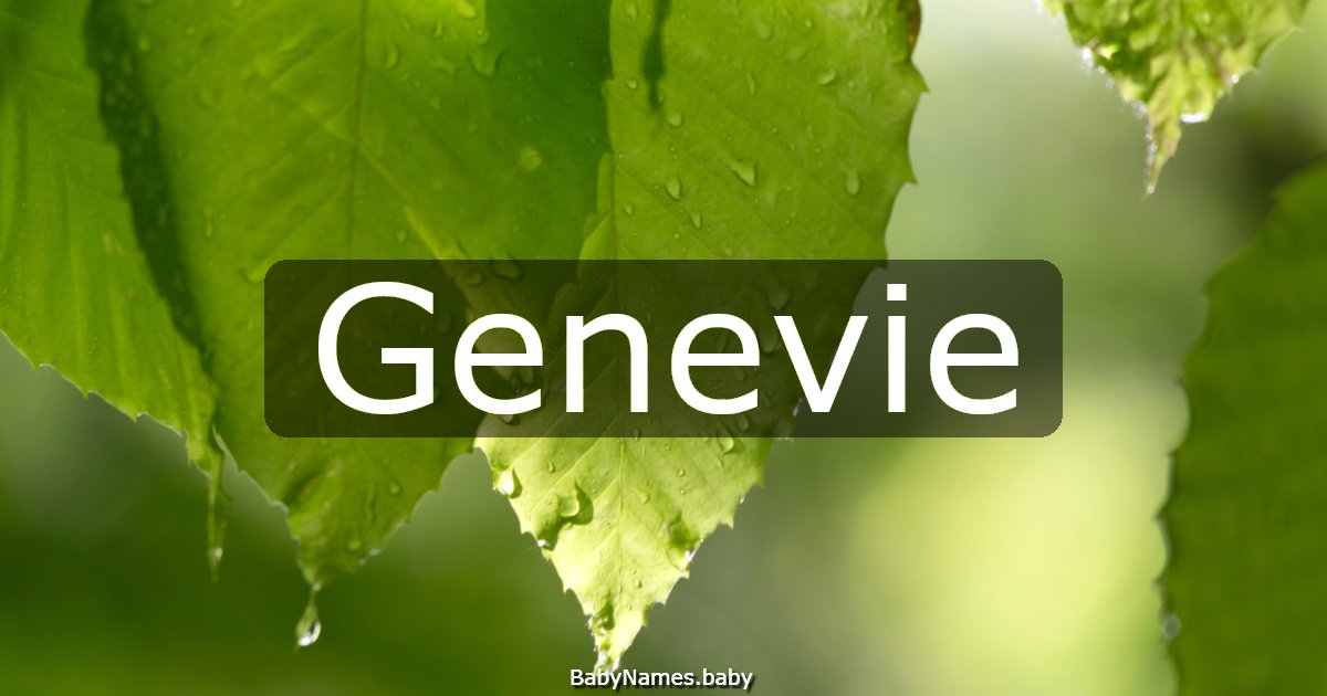 Genevie
