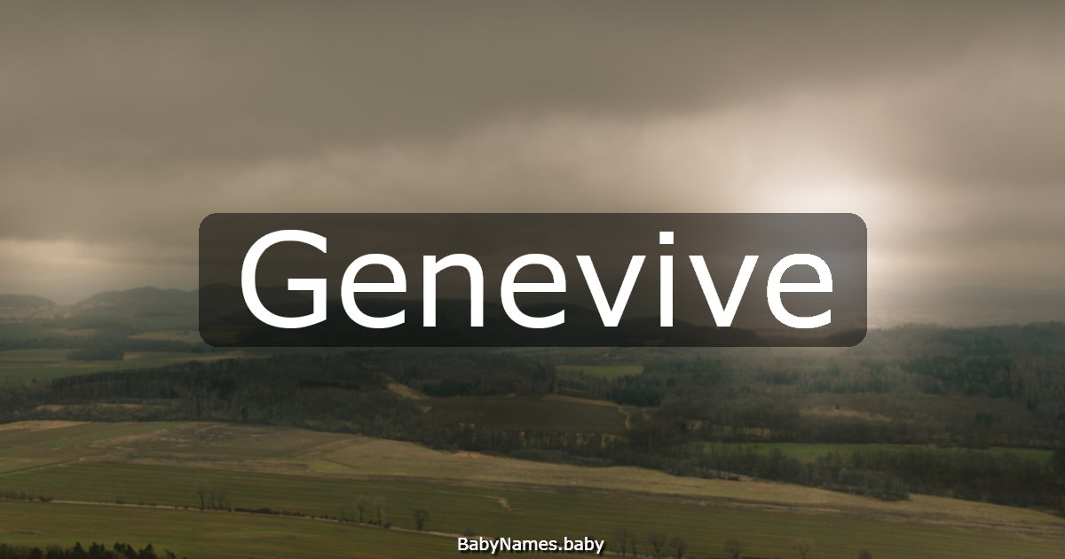 Genevive