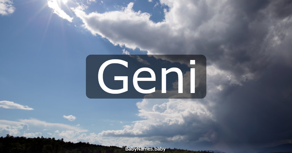 Geni
