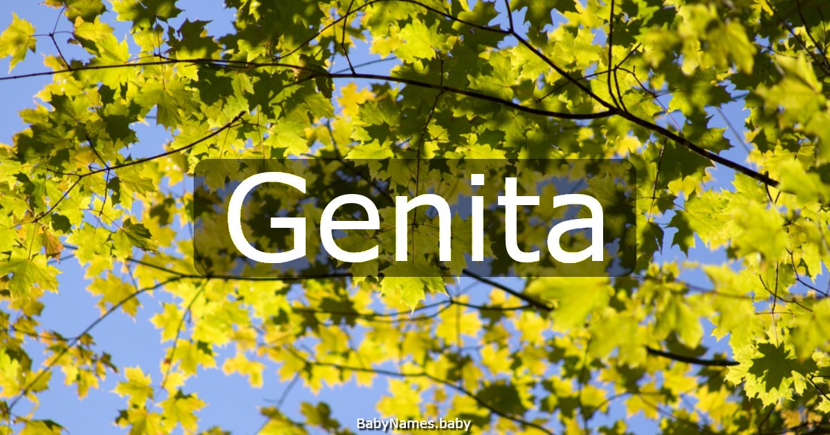 Genita