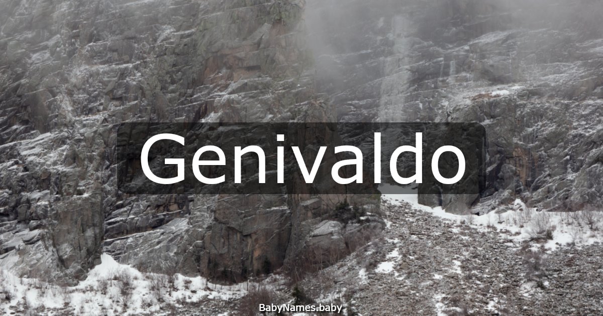 Genivaldo