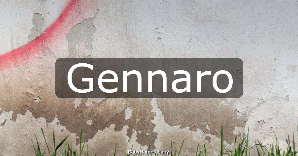 Gennaro