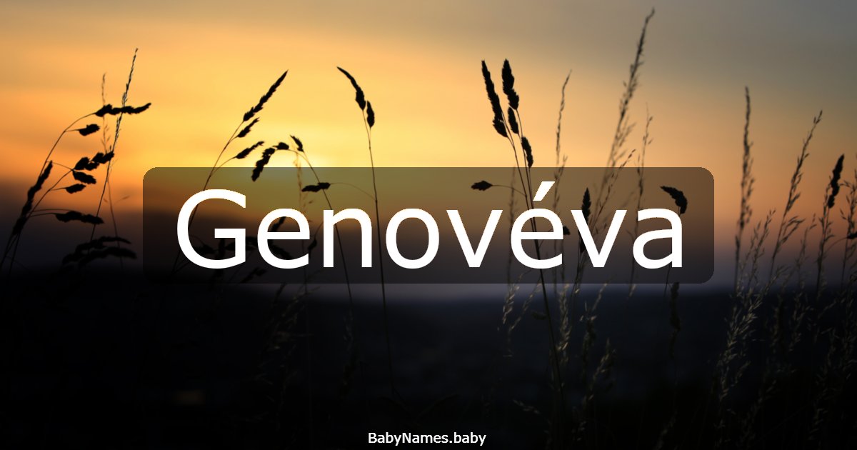 Genovéva