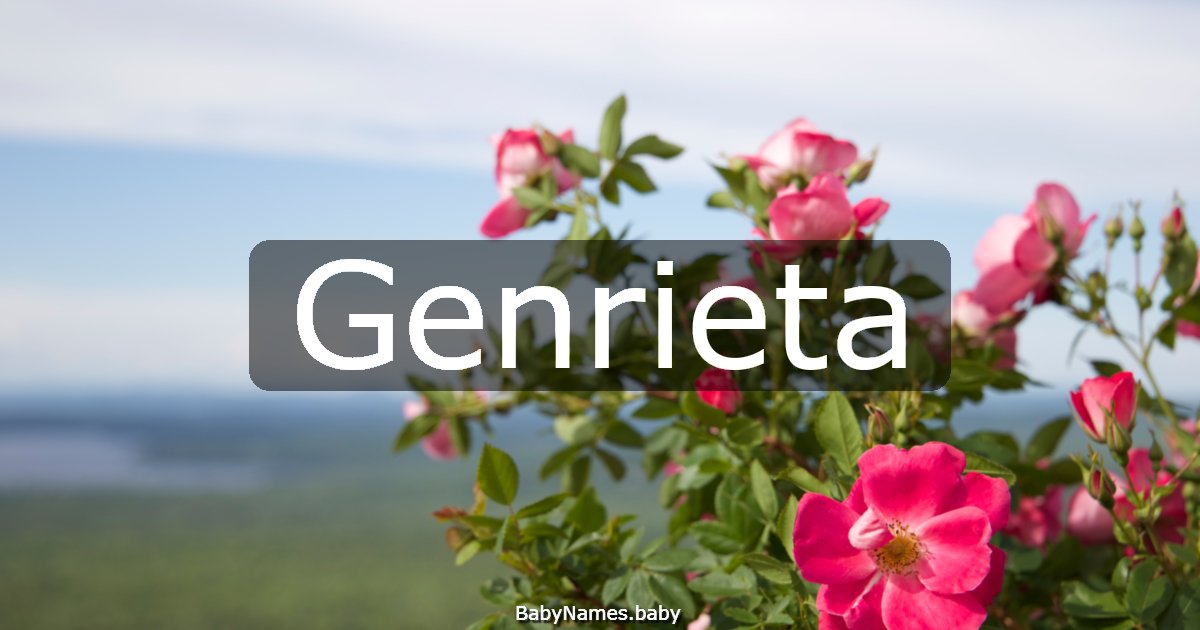 Genrieta