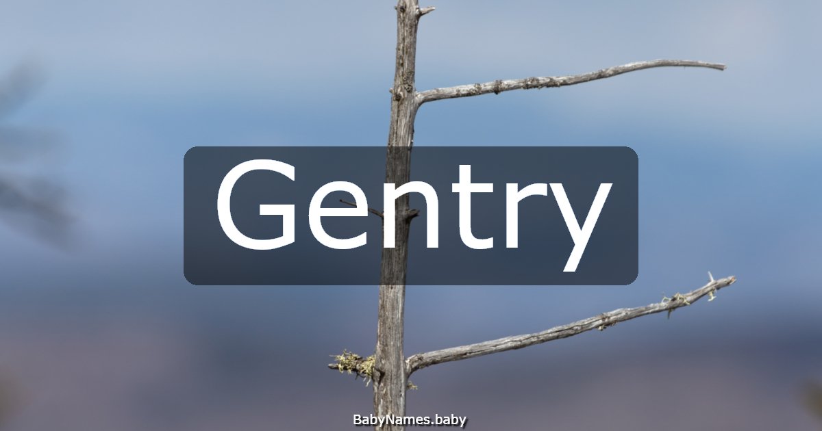 Gentry