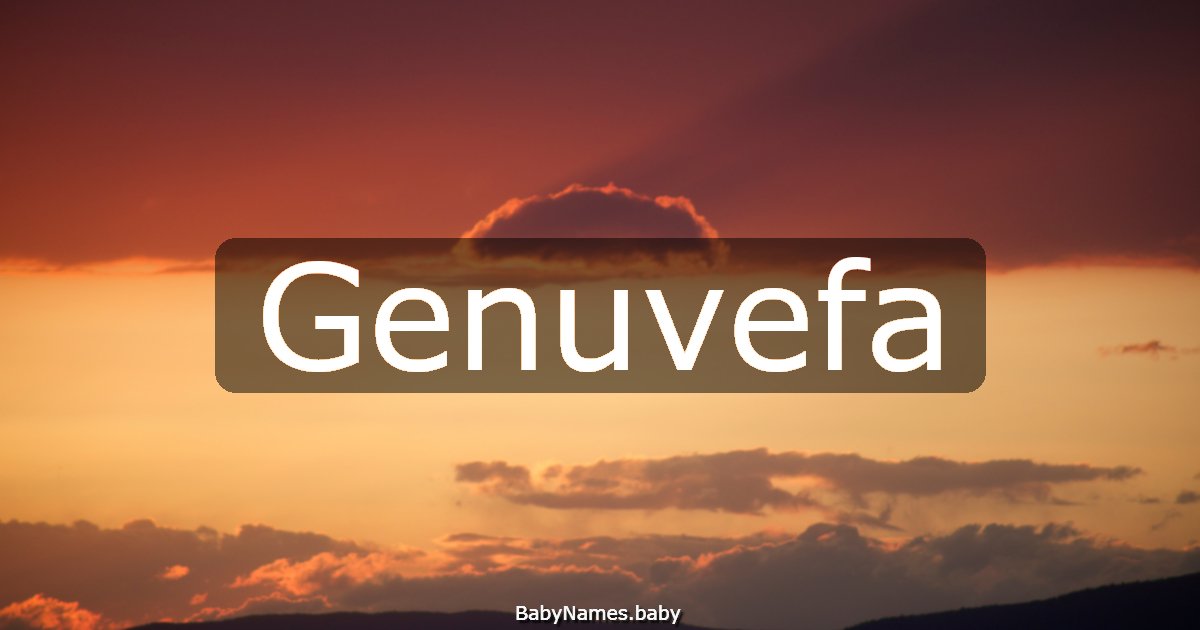 Genuvefa
