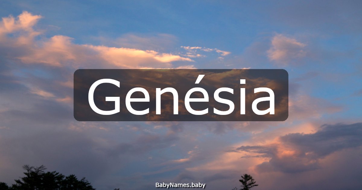 Genésia