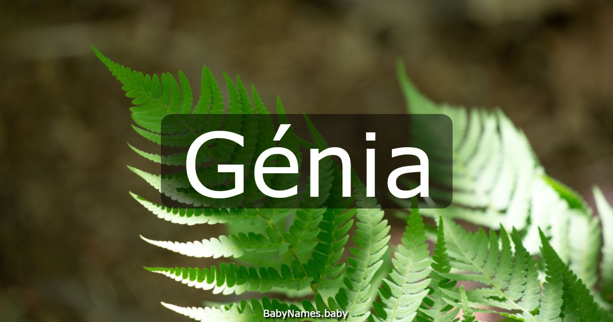 Génia