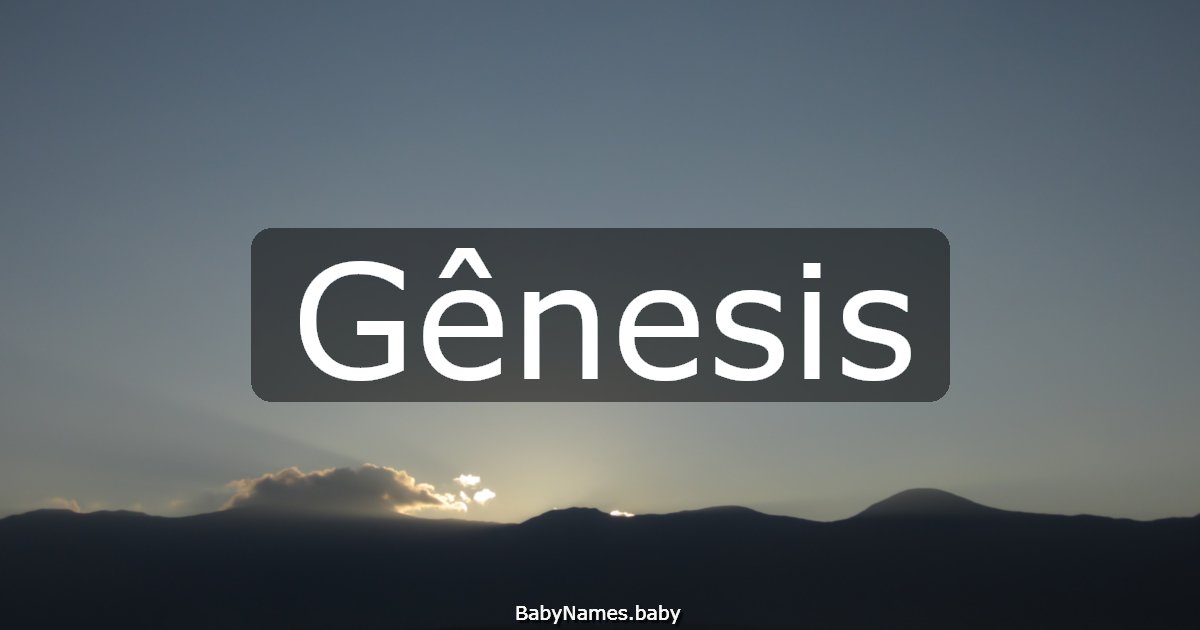 Gênesis