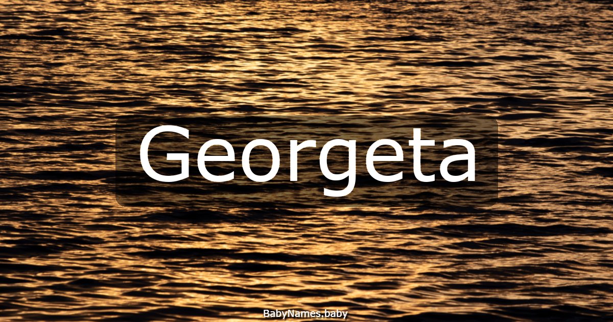 Georgeta