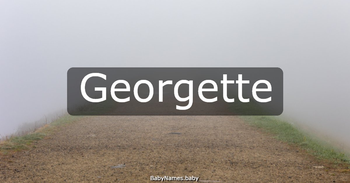Georgette