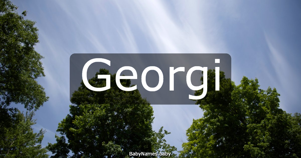 Georgi