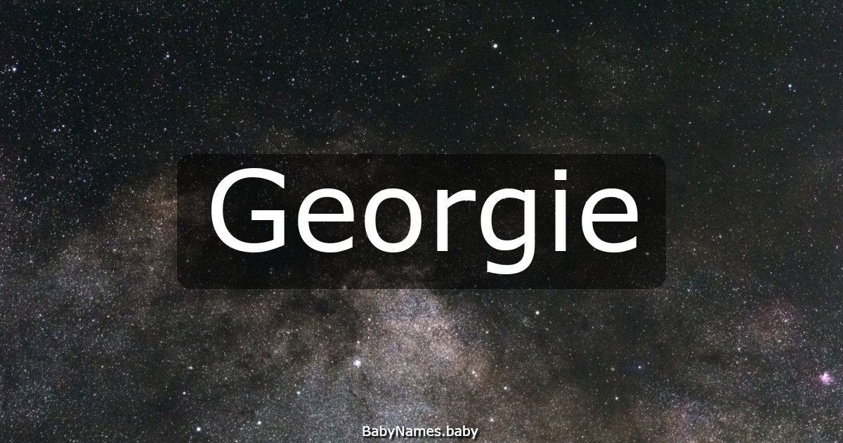 Georgie