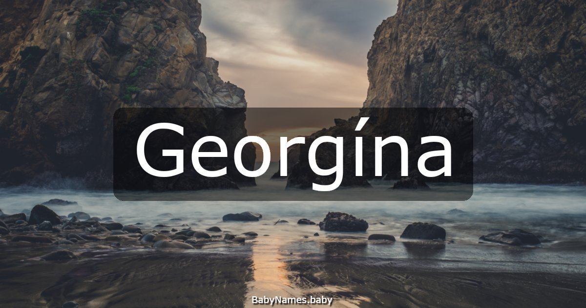 Georgína