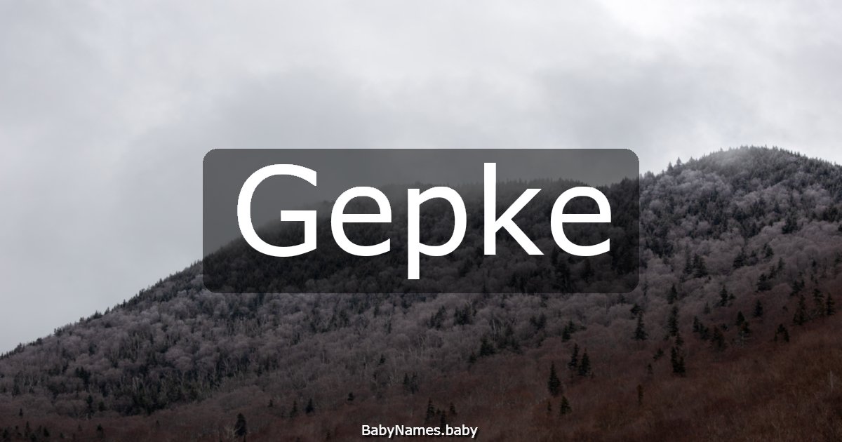Gepke