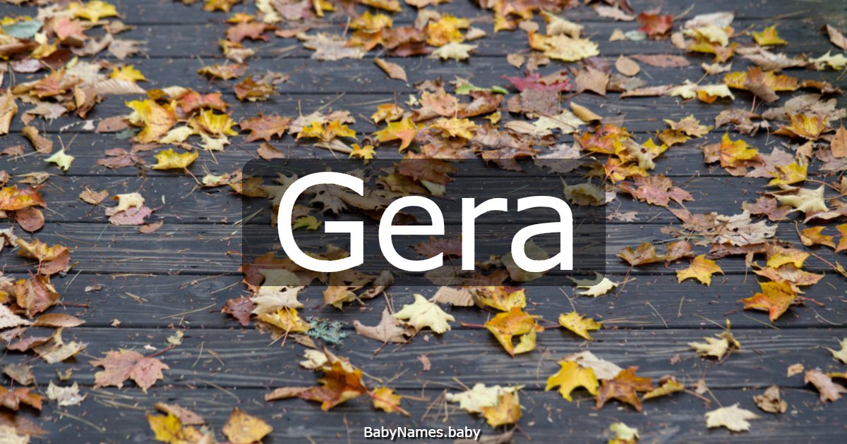 Gera