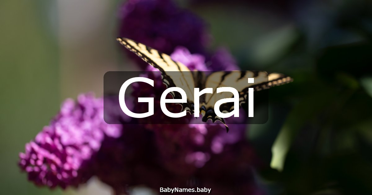 Gerai