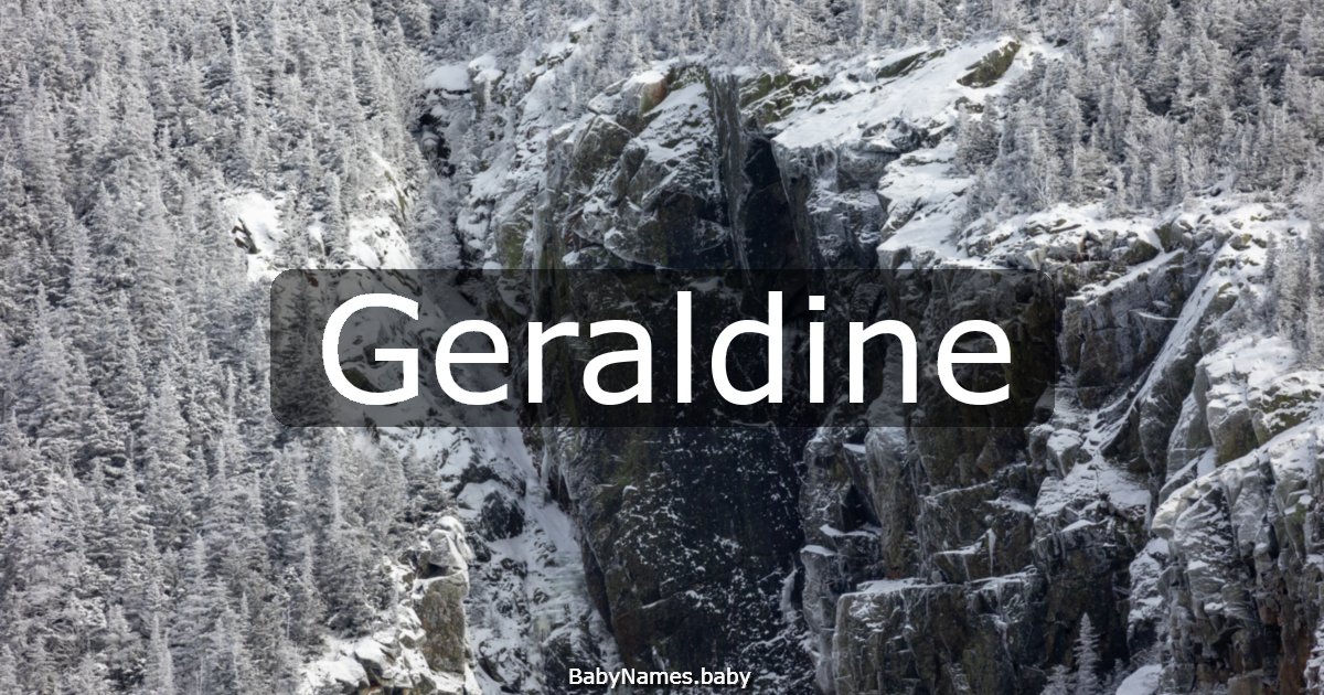 Geraldine