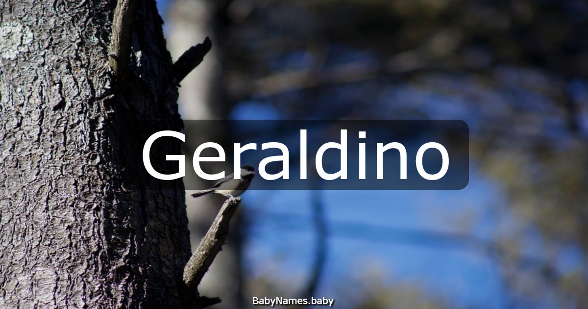 Geraldino