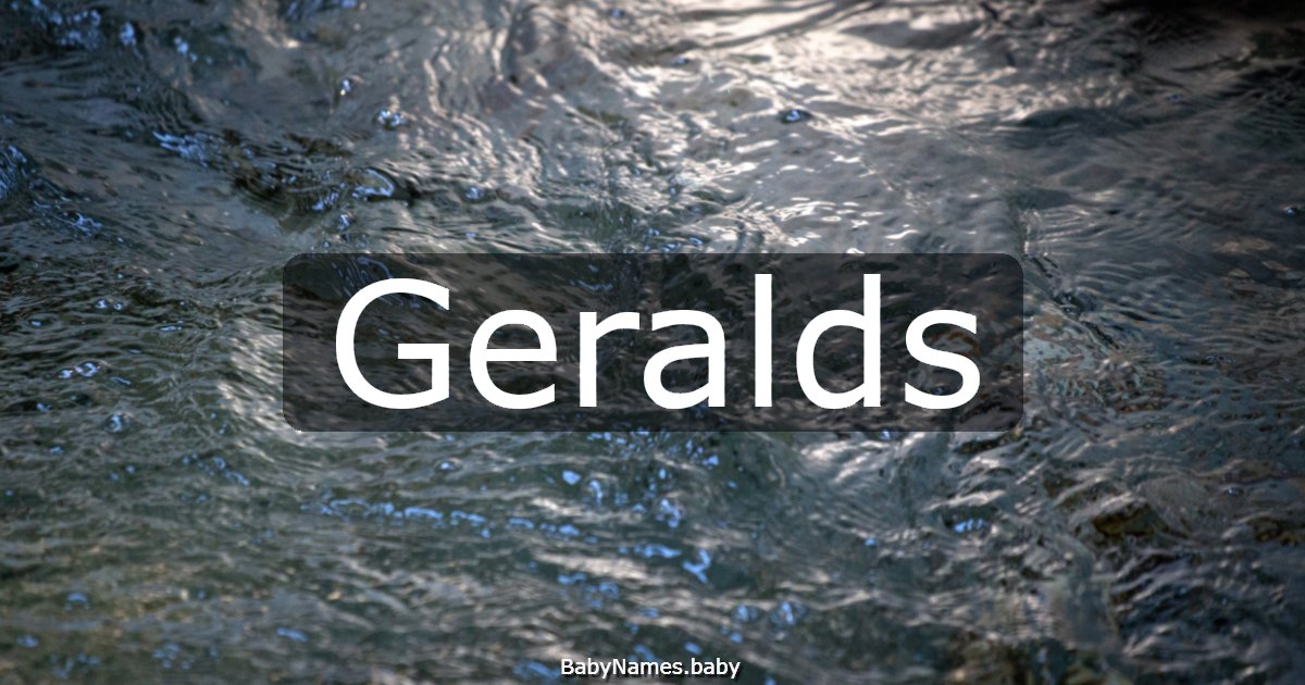 Geralds