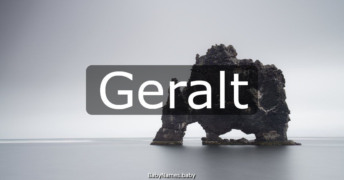 Geralt