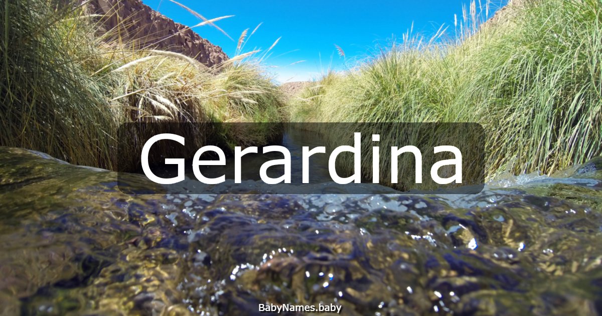Gerardina
