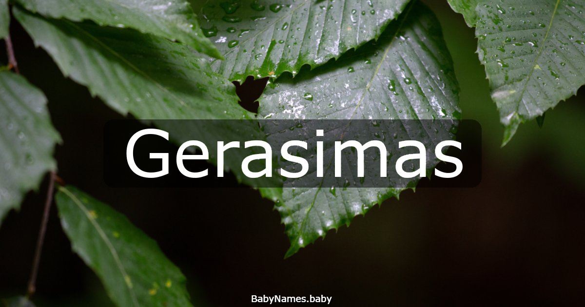 Gerasimas