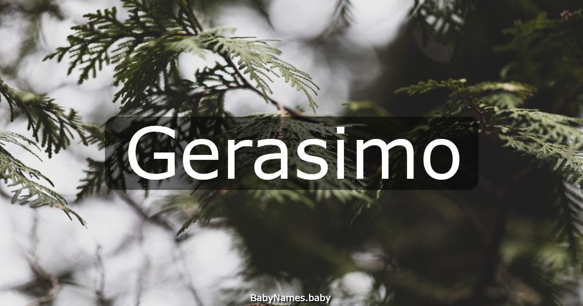 Gerasimo