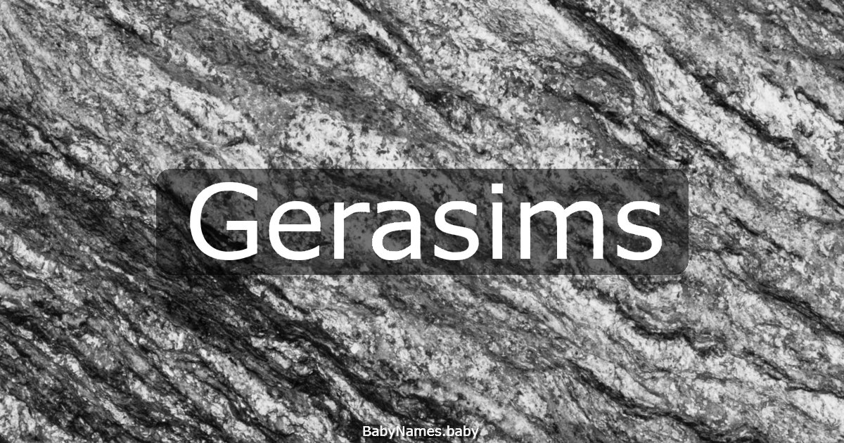 Gerasims