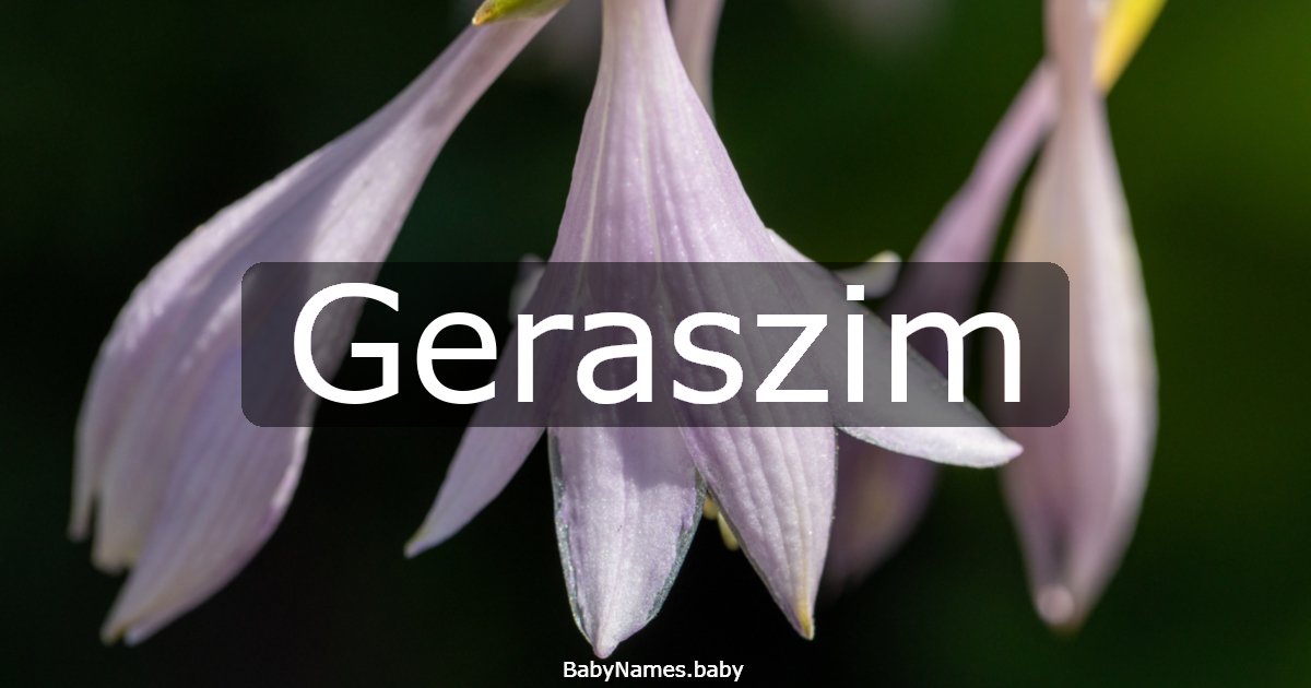 Geraszim