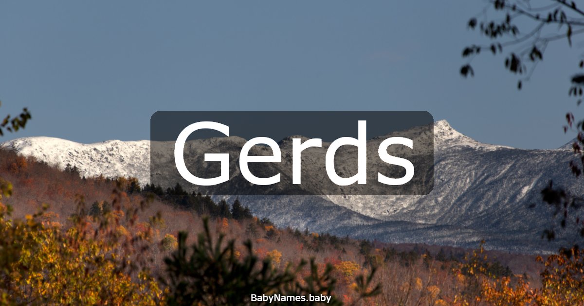 Gerds