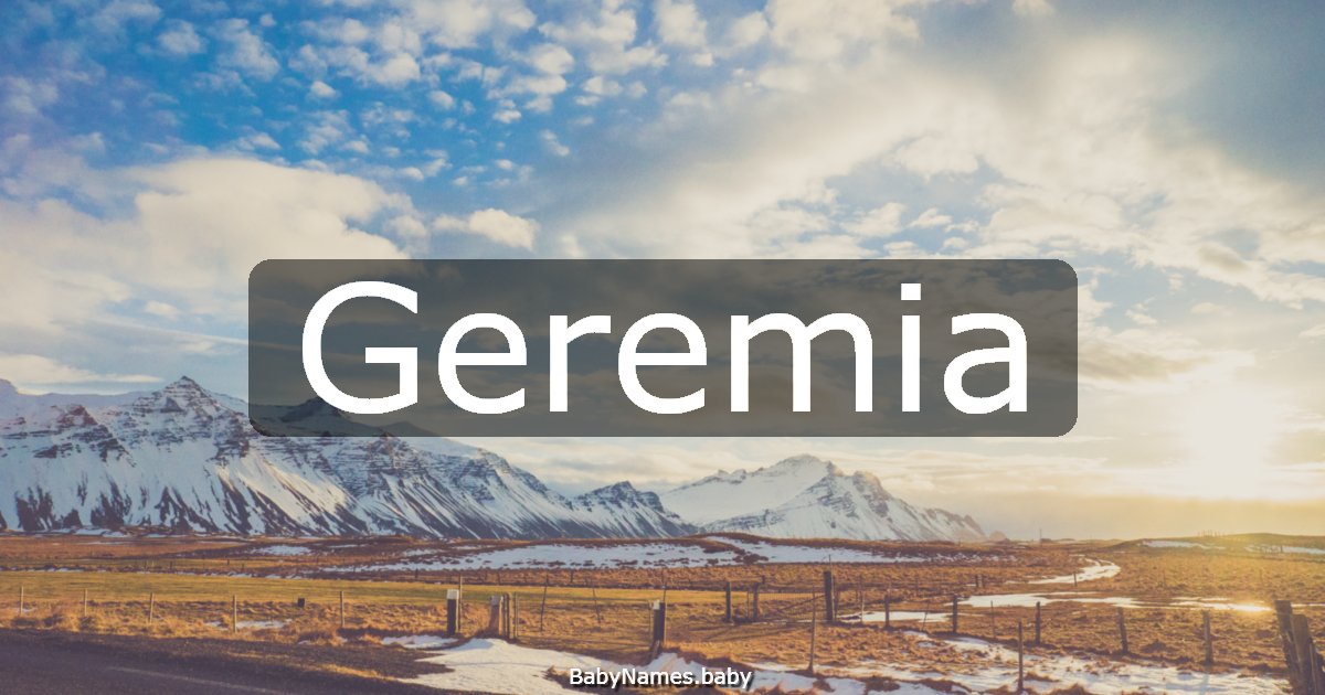 Geremia