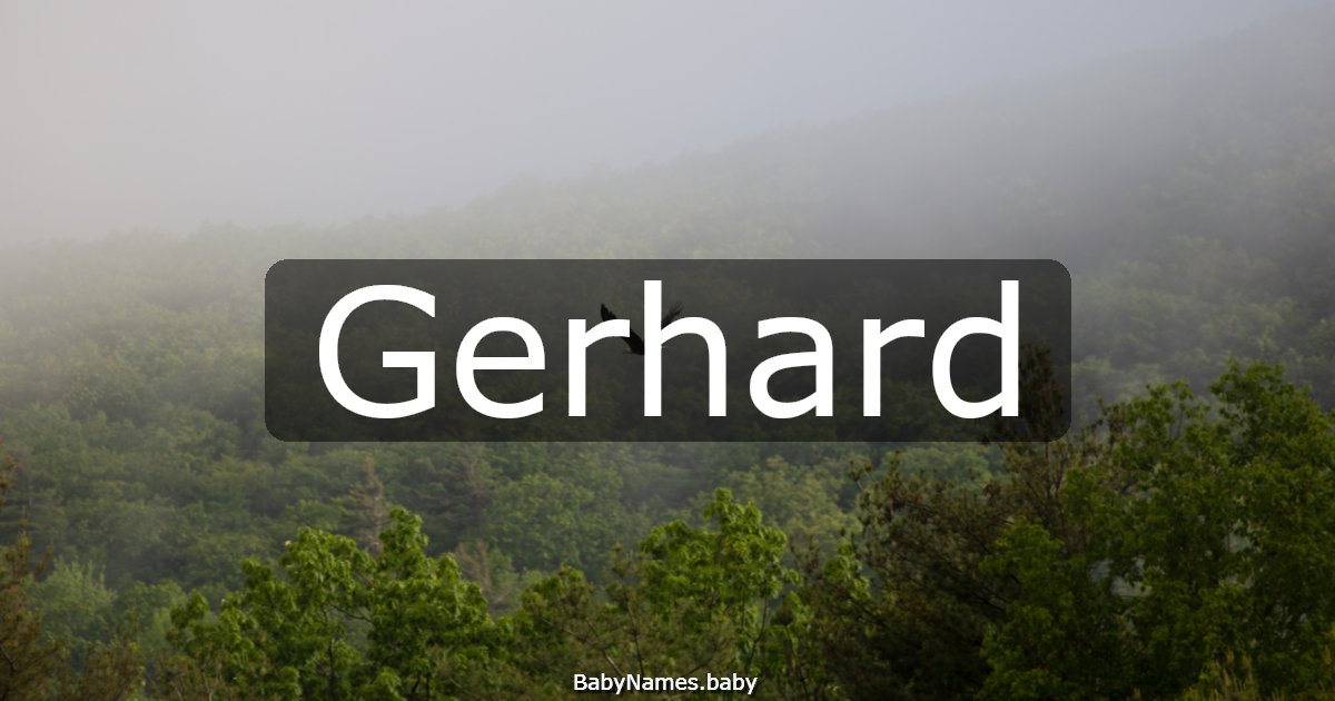 Gerhard