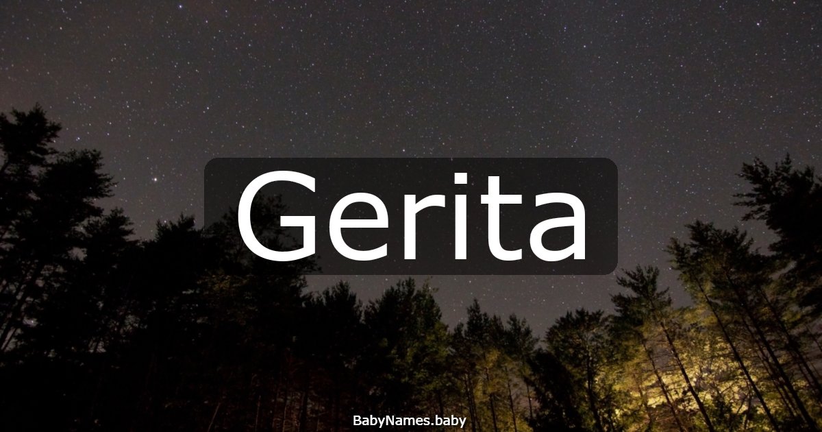 Gerita