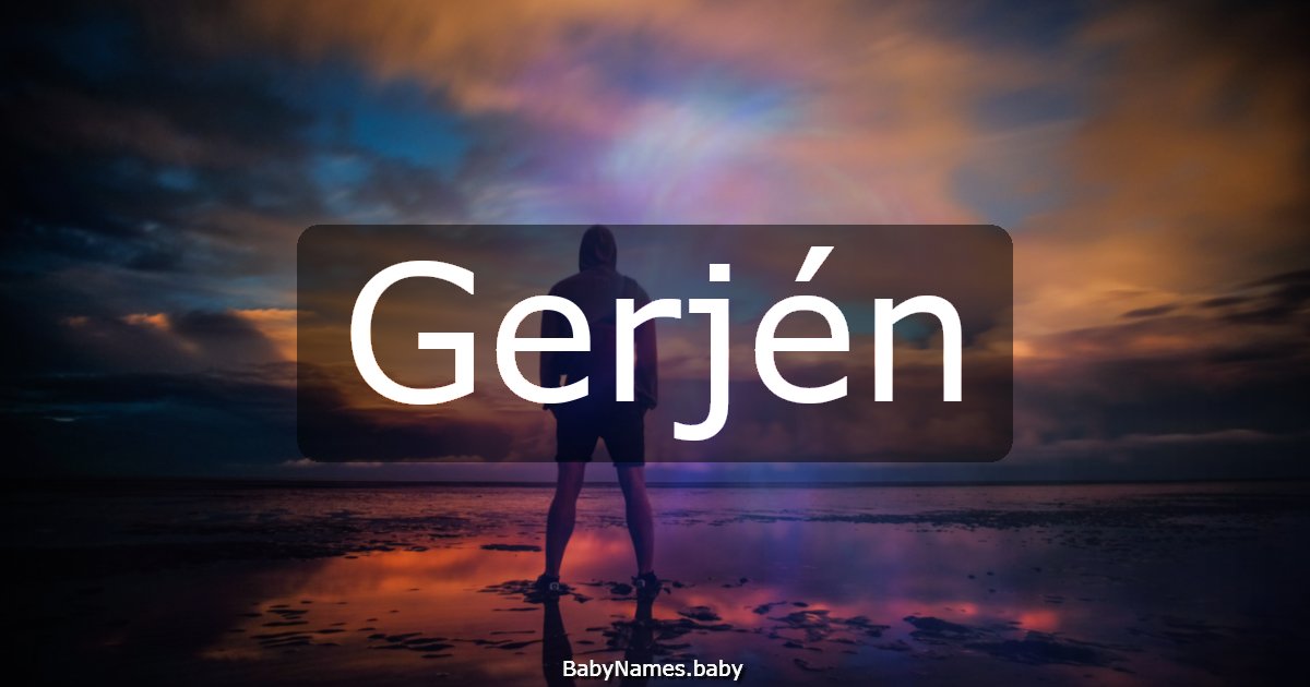 Gerjén