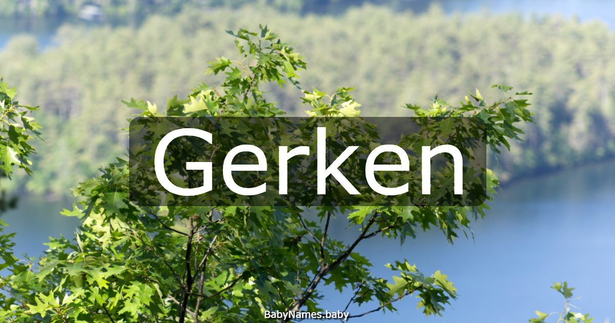 Gerken