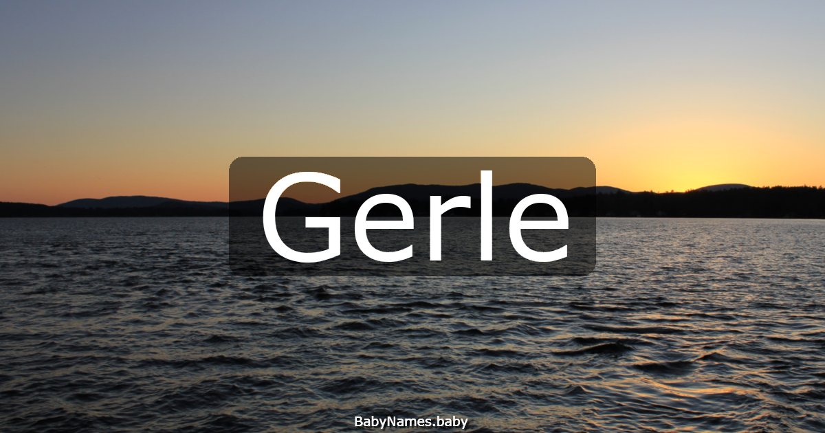 Gerle