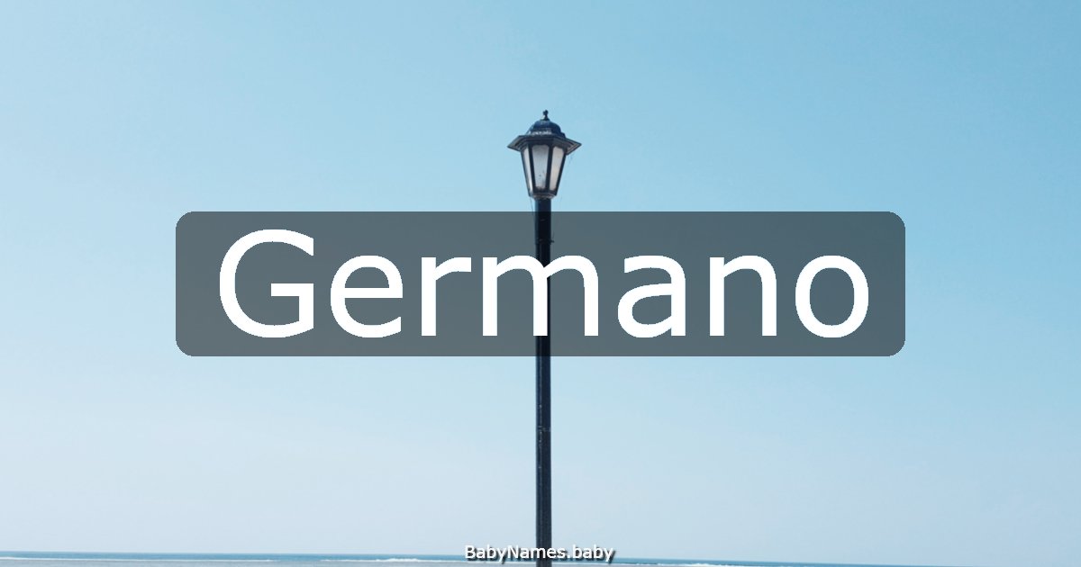 Germano